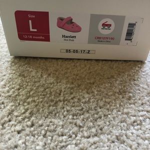 12-18 Pink Mary Janes